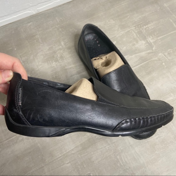 Mephisto Other - Mephisto Edlef black Genuine Leather loafers 10
